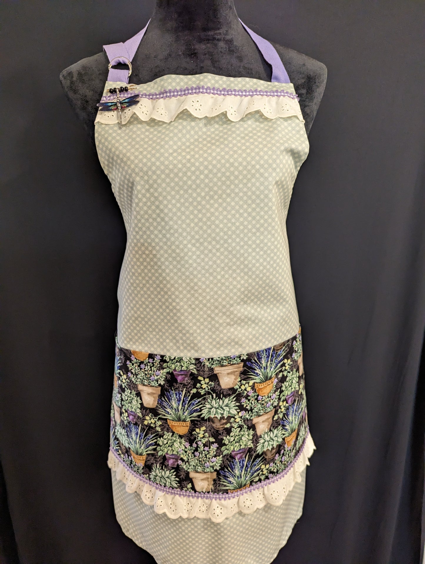 Lilacs & Dragonfly's Custom Double-Sided Hostess Apron