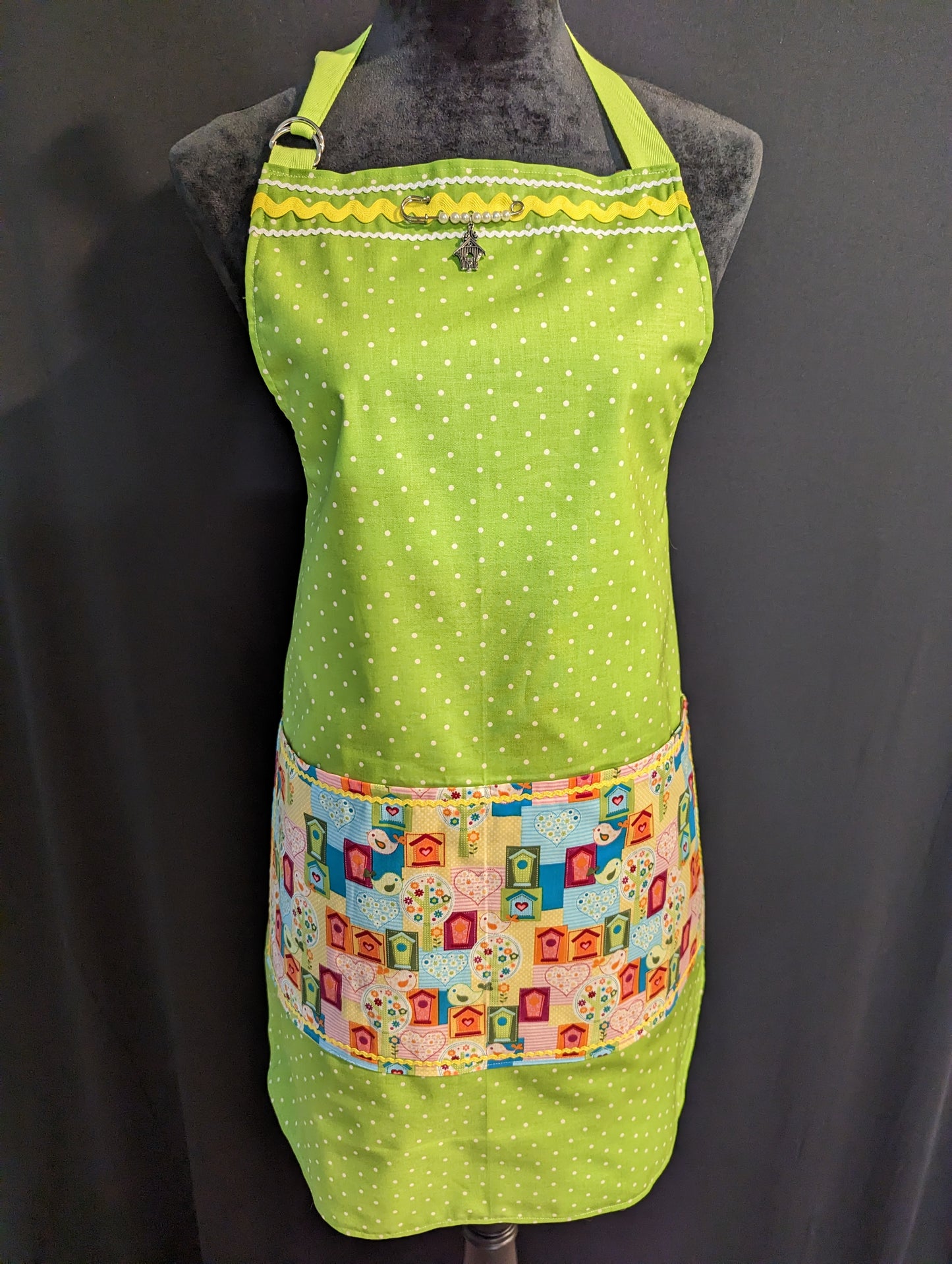 Bird Houses, & Goat Yoga,  Custom Hostess Apron