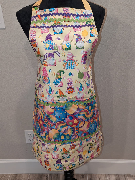 Easter Gnome/Lady Bug Custom Hostess Apron