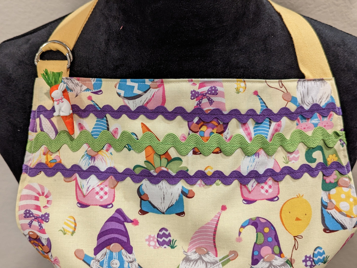 Easter Gnome/Lady Bug Custom Hostess Apron