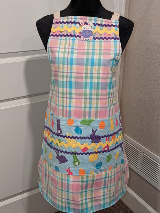 St. Patrick's/Easter Custom Double-Sided  Hostess Apron