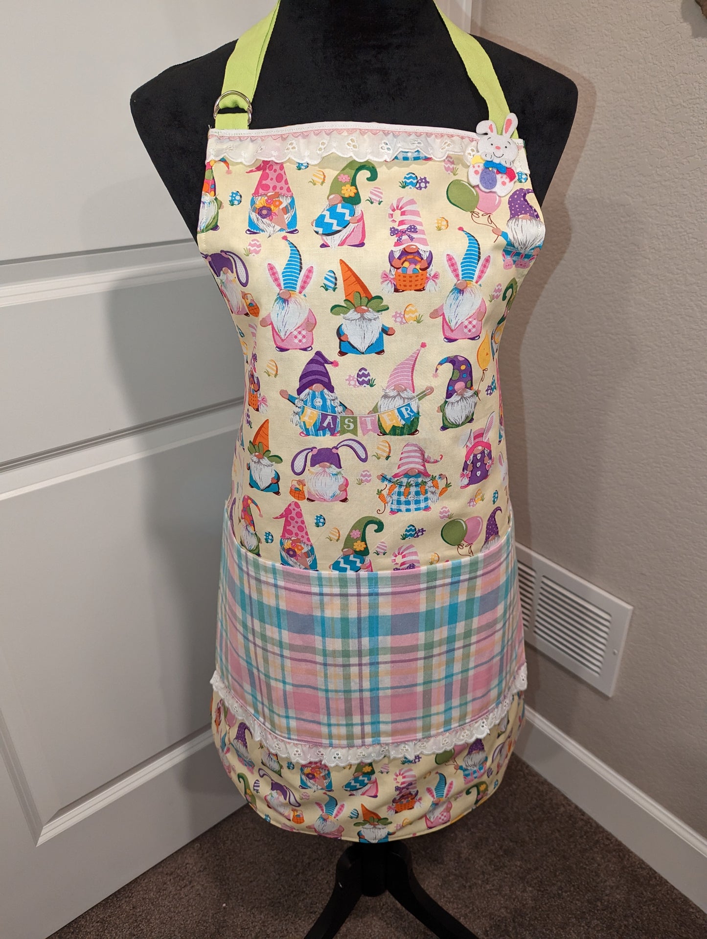 St. Patrick.Easter Custom Double-Sided Hostess Apron