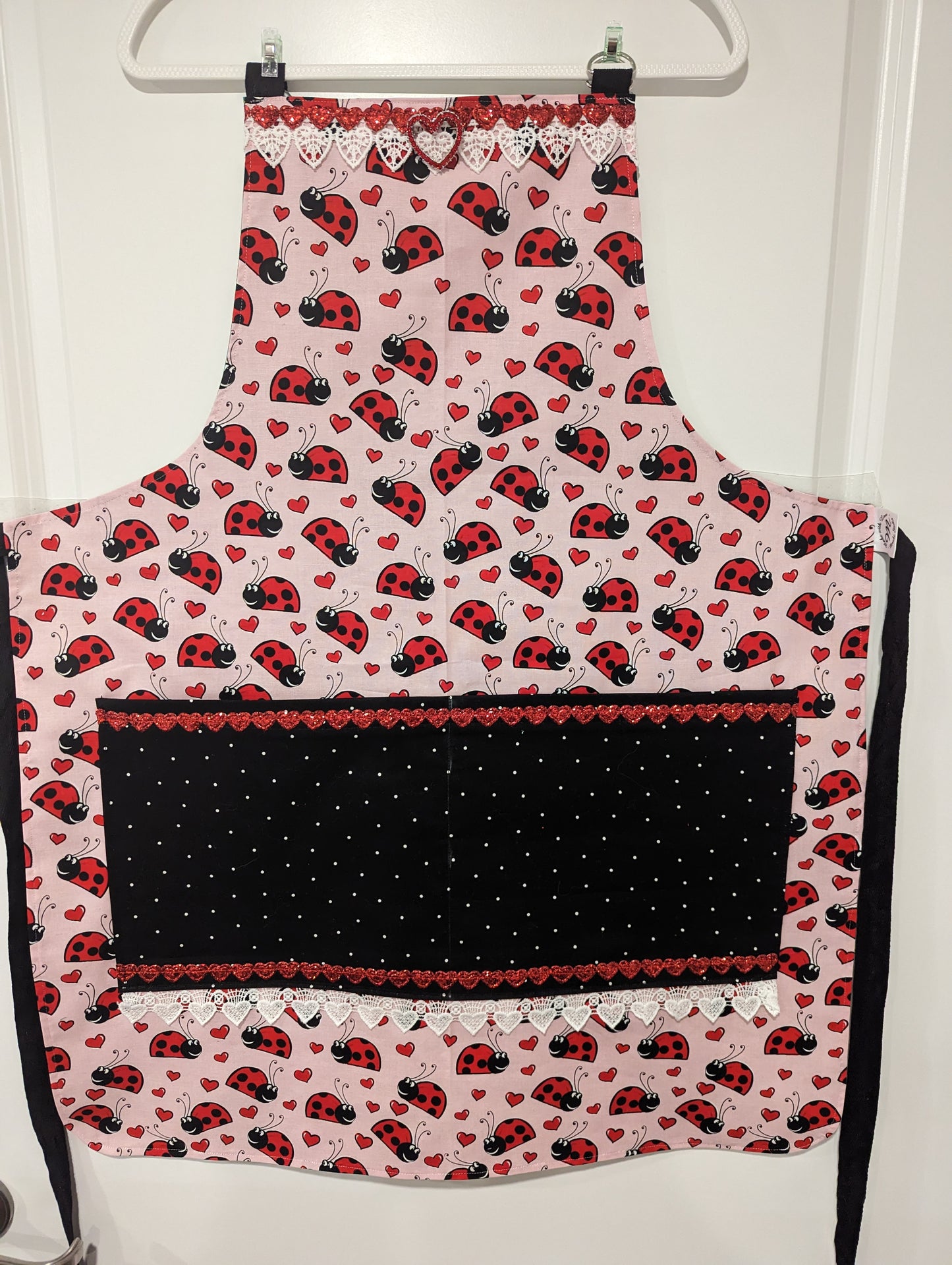 Valentine/St. Patrick's Custom Double-Sided Hostess Apron